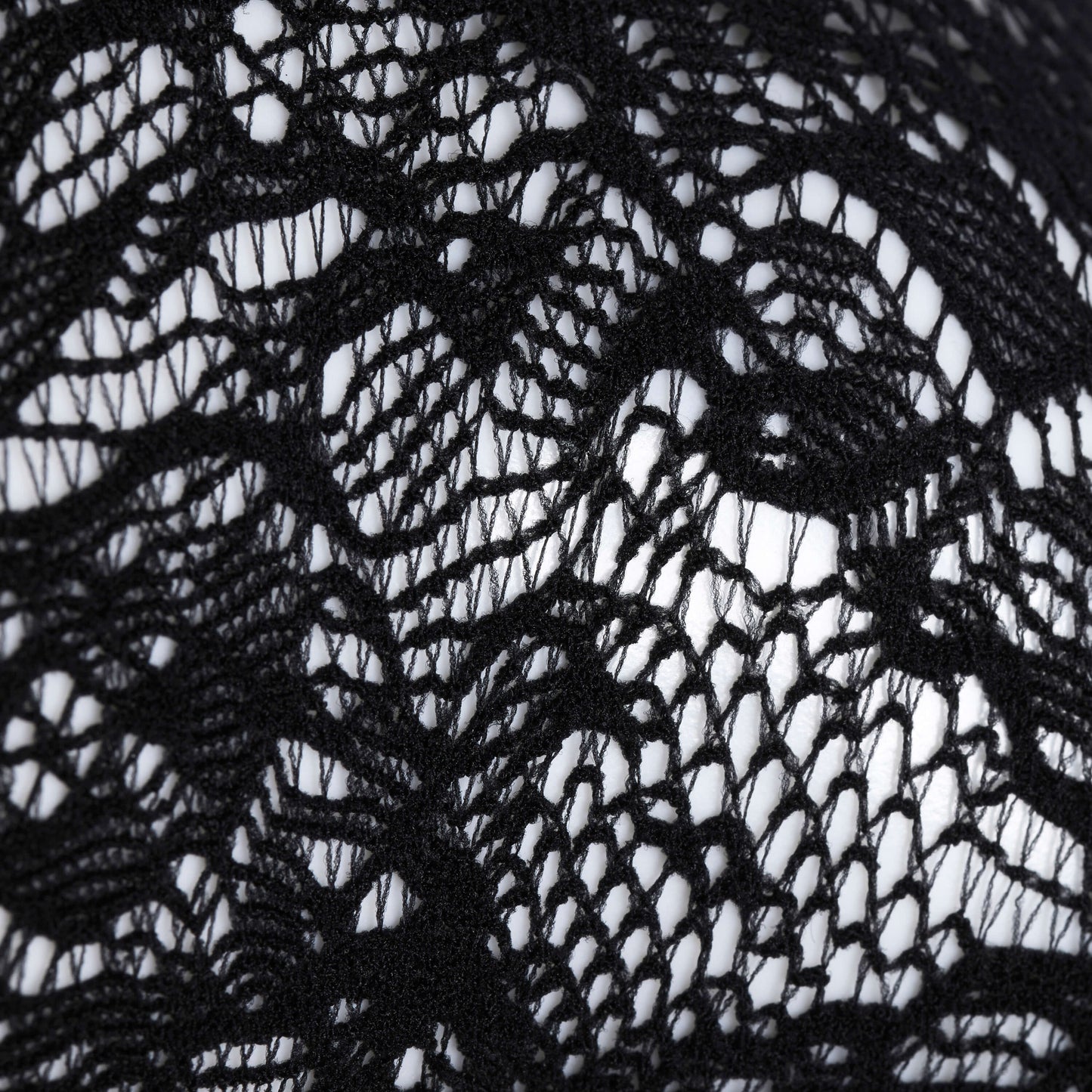 KOI Footwear - Heiress Black Lace Ruffle Socks