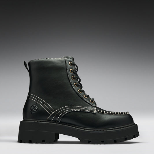 KOI Footwear - Pallas Black Lace Up Boots