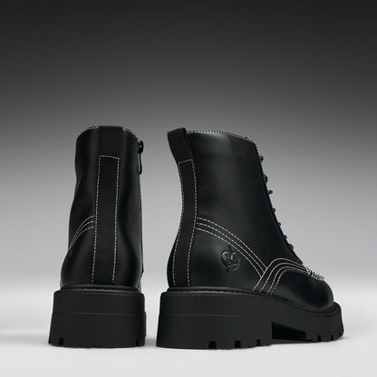 KOI Footwear - Pallas Black Lace Up Boots