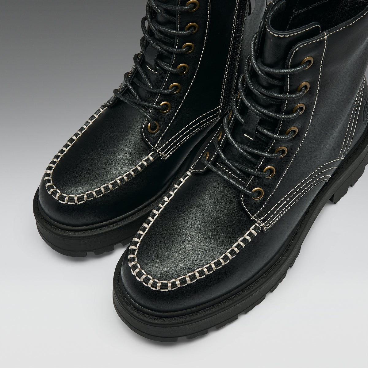 KOI Footwear - Pallas Black Lace Up Boots
