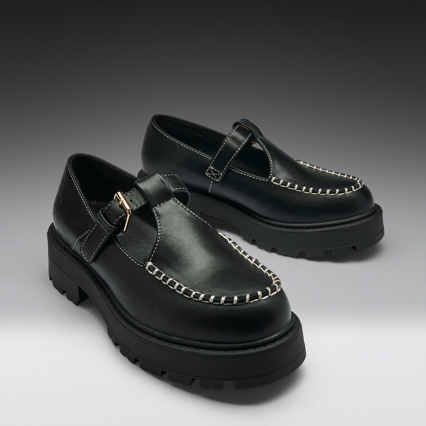 KOI Footwear - Hauron Black Mary Janes