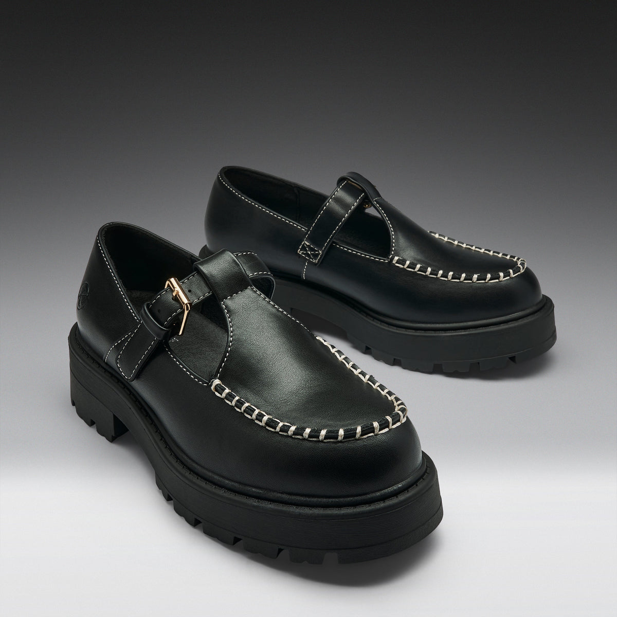 KOI Footwear - Hauron Black Mary Janes