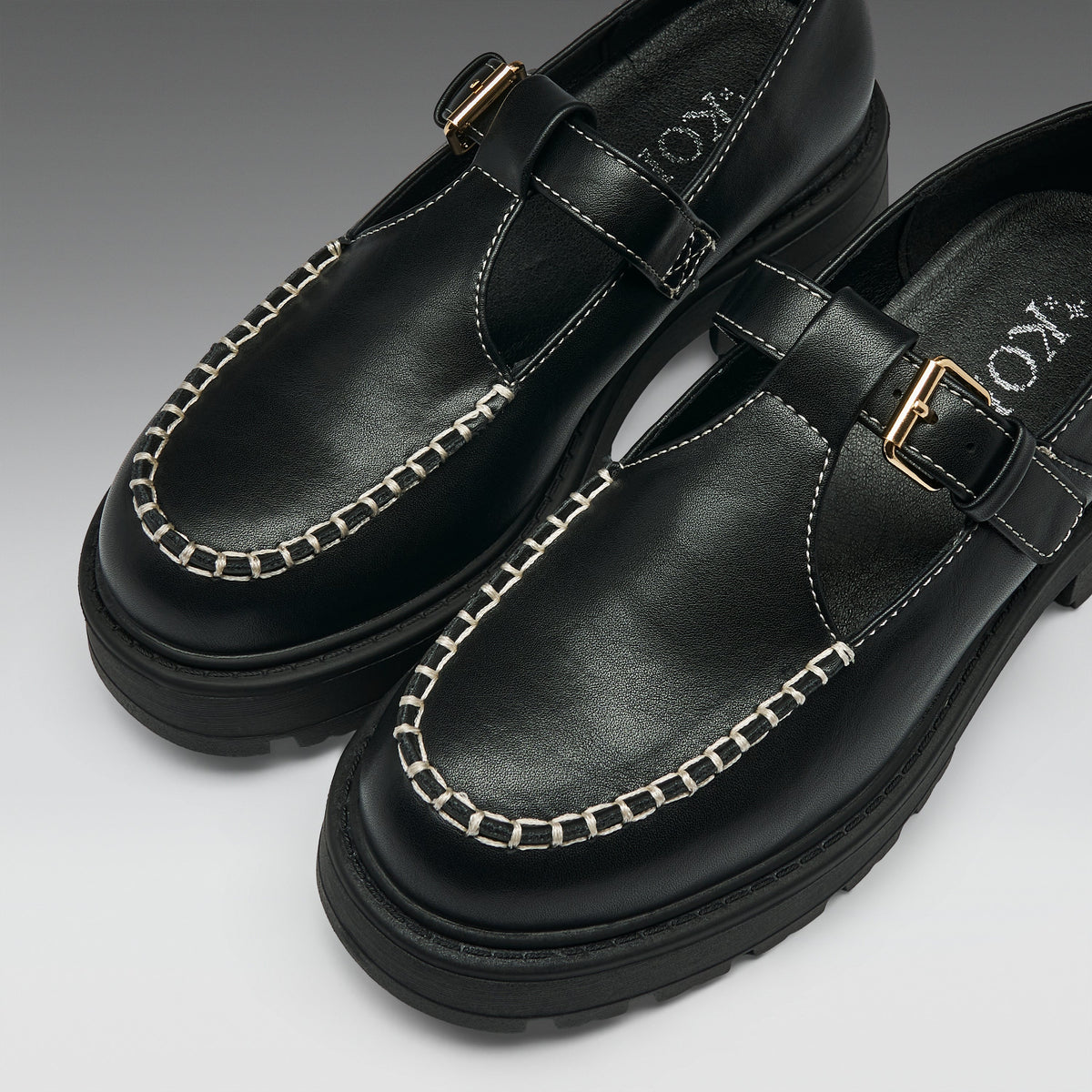 KOI Footwear - Hauron Black Mary Janes