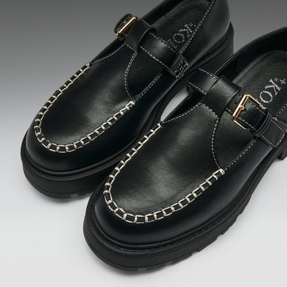 KOI Footwear - Hauron Black Mary Janes