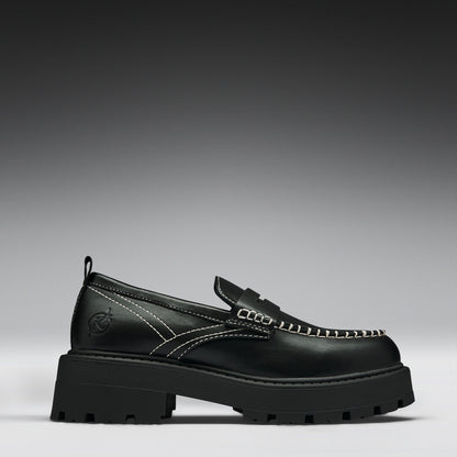 KOI Footwear - Apis Black Loafers