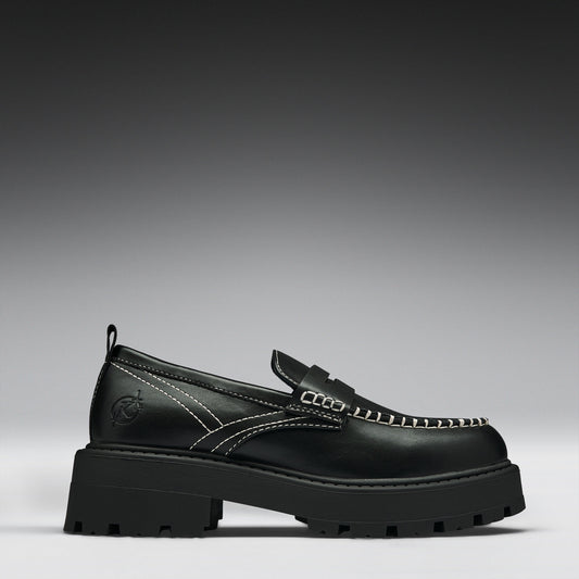 KOI Footwear - Apis Black Loafers