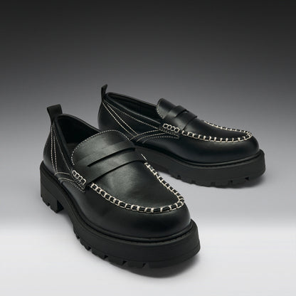 KOI Footwear - Apis Black Loafers