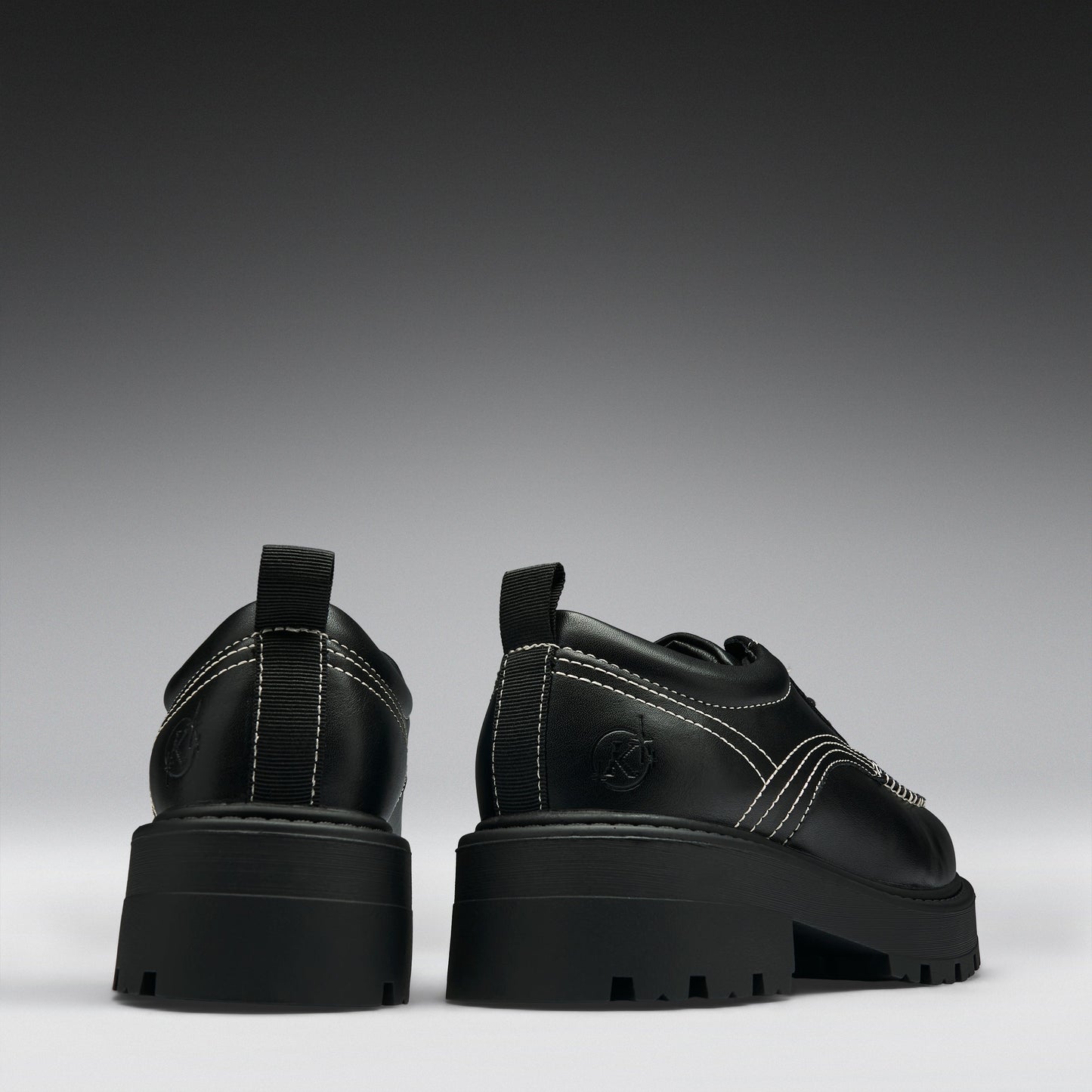 KOI Footwear - Sobek Black Lace Up Shoes