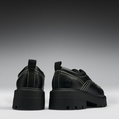 KOI Footwear - Sobek Black Lace Up Shoes