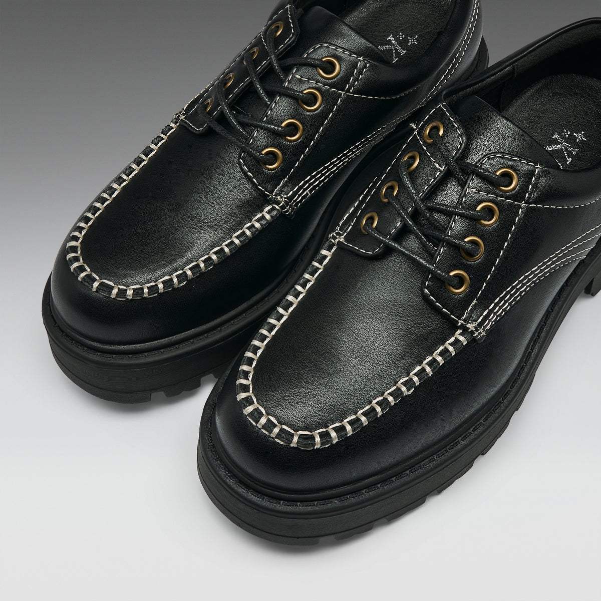 KOI Footwear - Sobek Black Lace Up Shoes