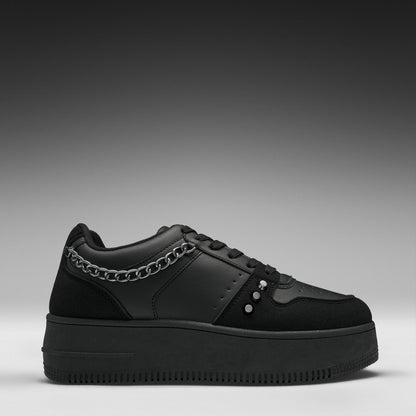 KOI Footwear - Morax Platform Chain Trainers