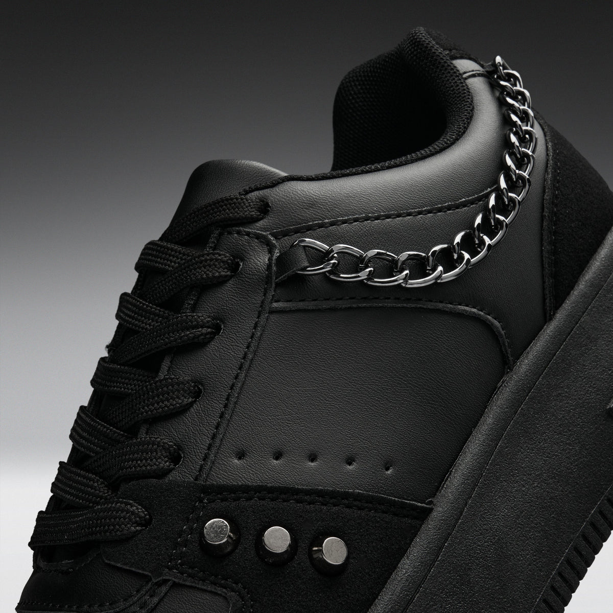 KOI Footwear - Morax Platform Chain Trainers