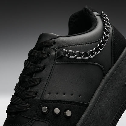 KOI Footwear - Morax Platform Chain Trainers