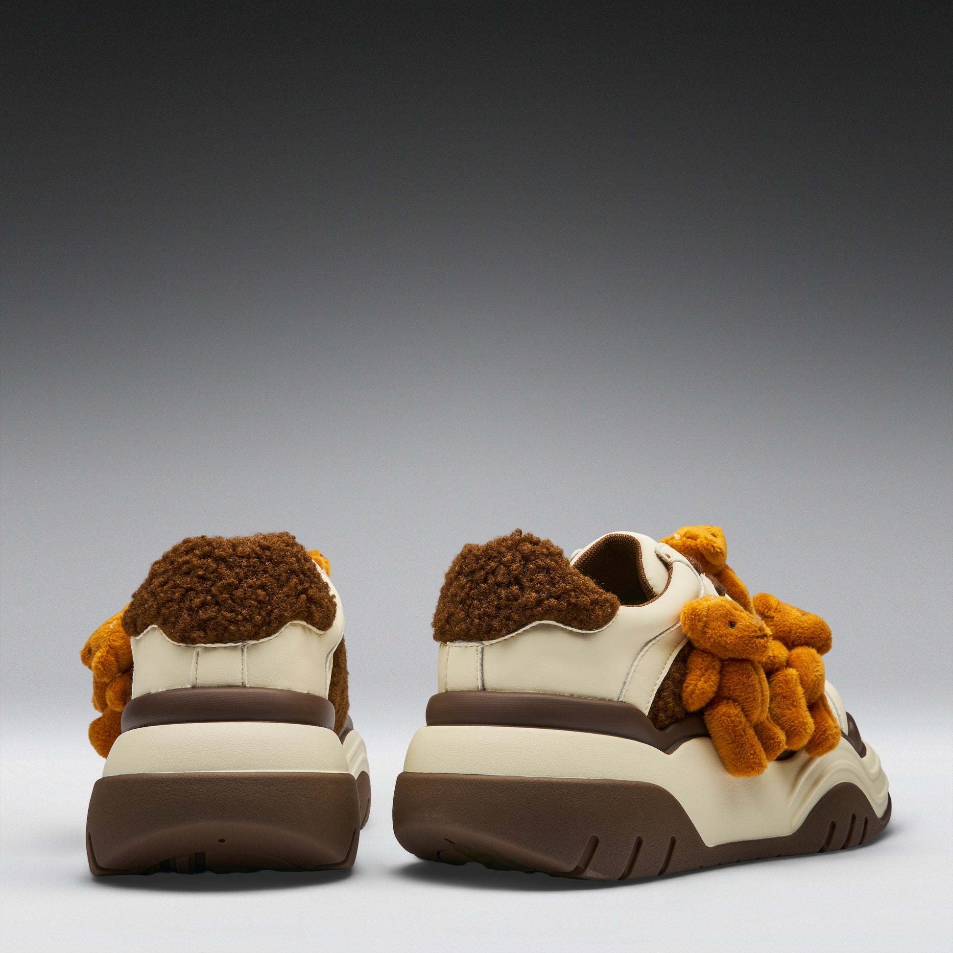 KOI Footwear - Poco The Teddy Chunky Trainers