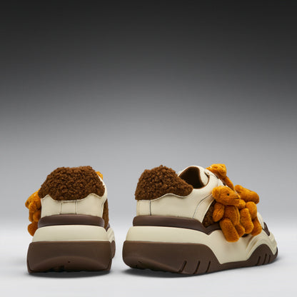 KOI Footwear - Poco The Teddy Chunky Trainers