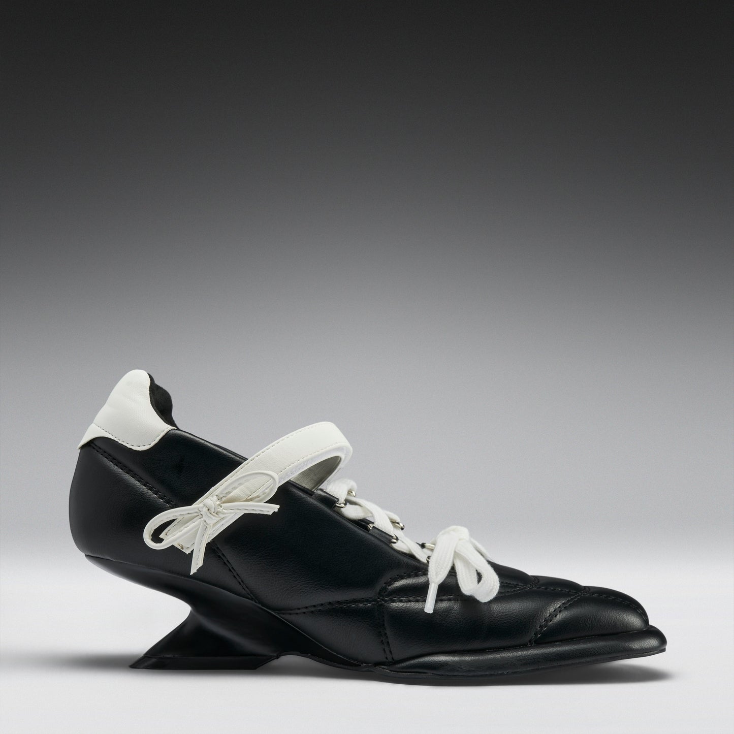 KOI Footwear - Adria Padded Kitten Heel Mary Janes -Black