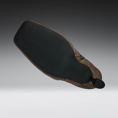 KOI Footwear - Odyssey Padded Curve Heel Boots -Brown