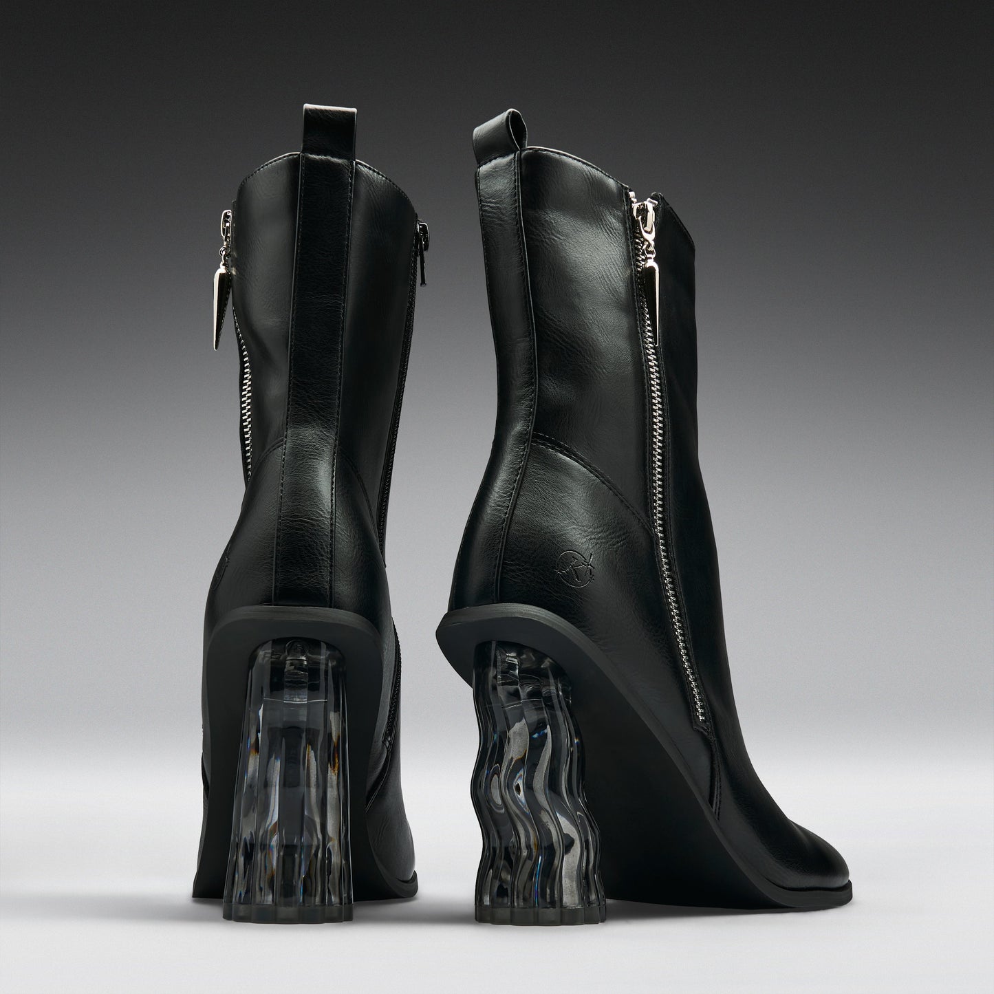 KOI Footwear - Essence Heeled Tabi Boots -Black