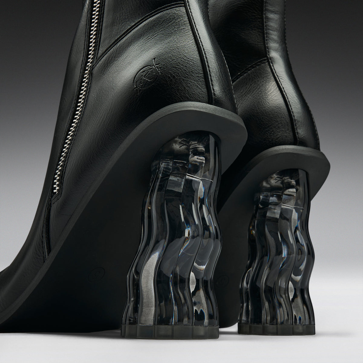 KOI Footwear - Essence Heeled Tabi Boots -Black
