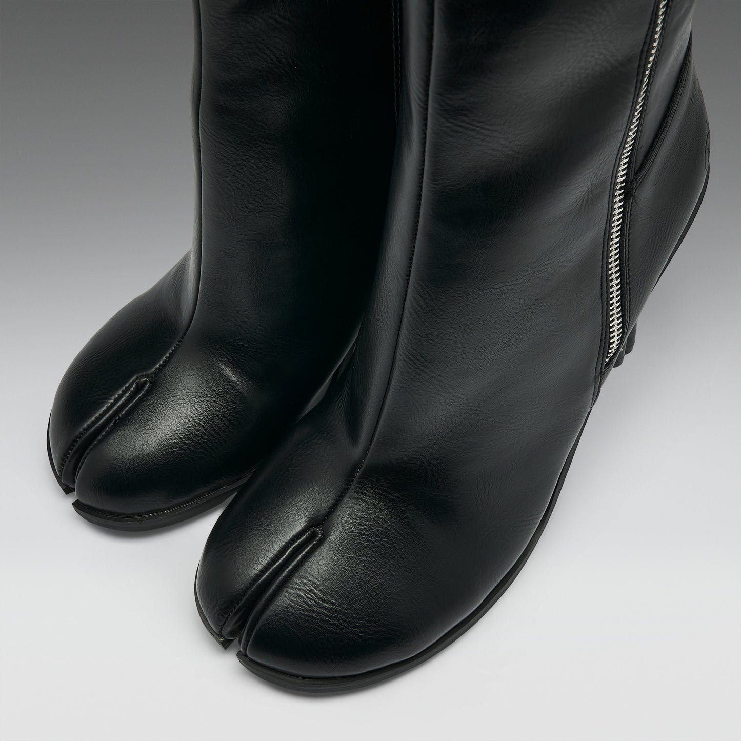 KOI Footwear - Essence Heeled Tabi Boots -Black