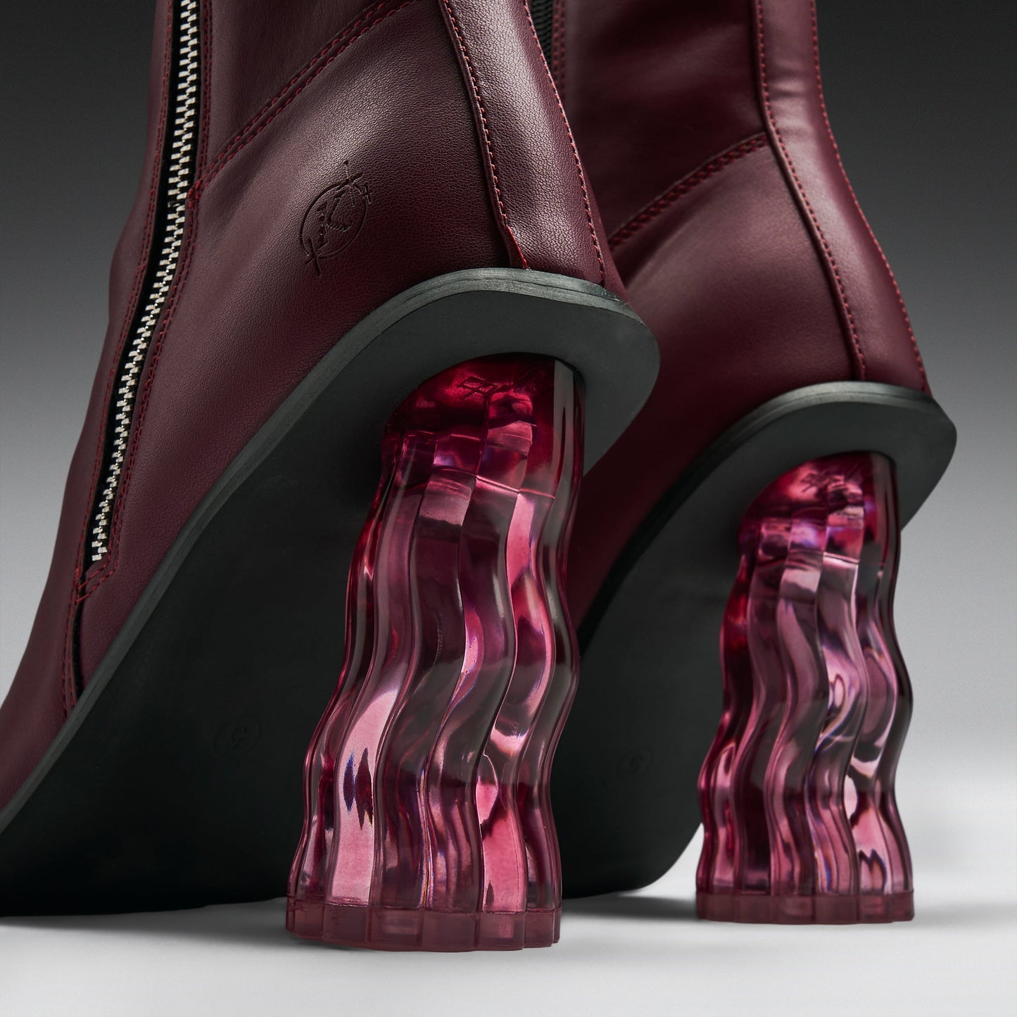 KOI Footwear - Essence Heeled Tabi Boots -Red