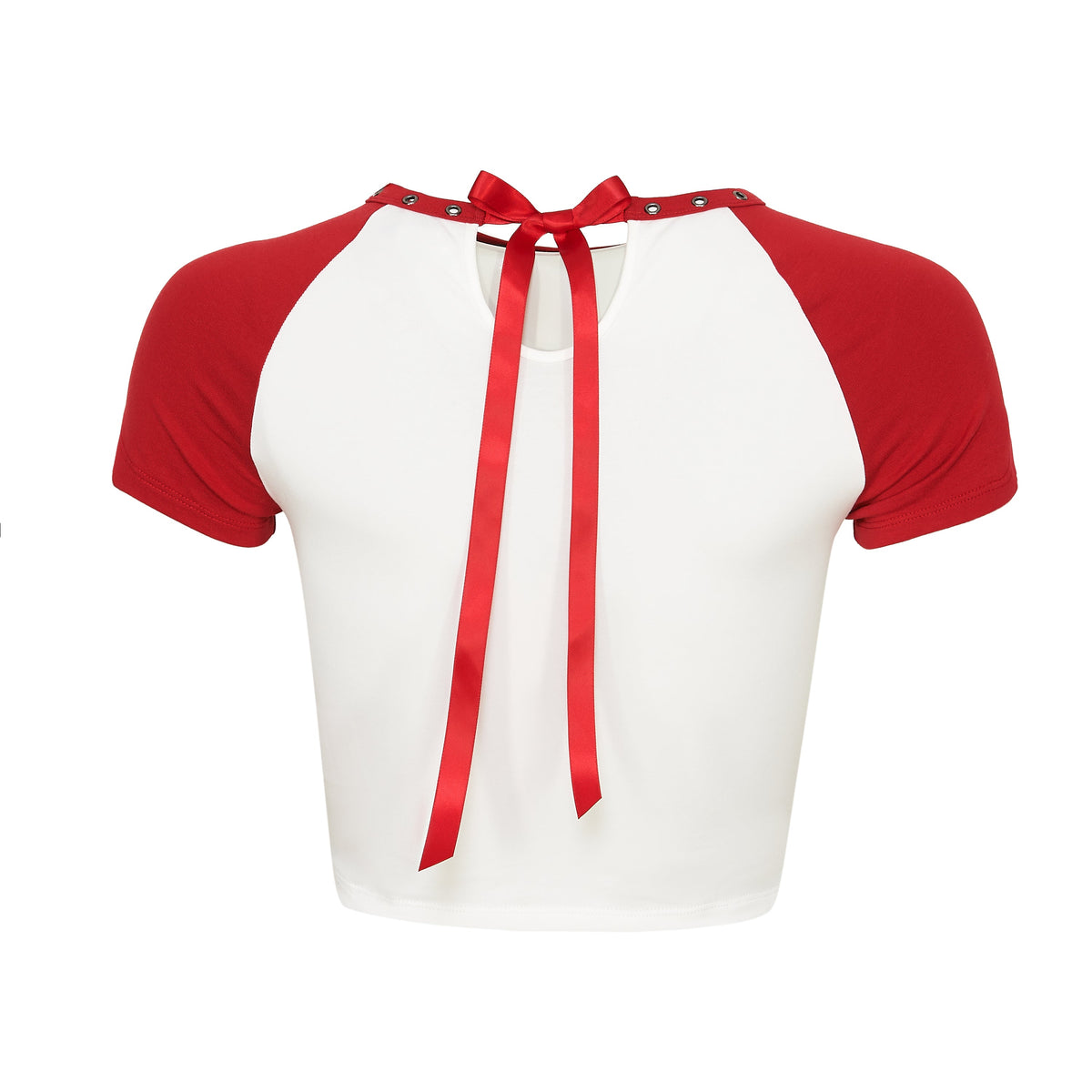 KOI Footwear - Believe Graphic Cropped T -Shirt - White
