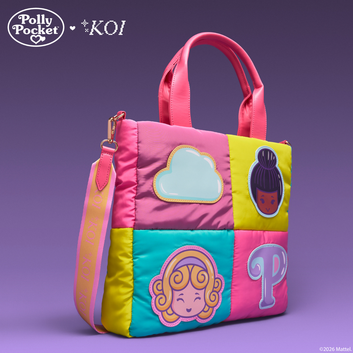 KOI Footwear - Polly Power Patchwork Tote Bag