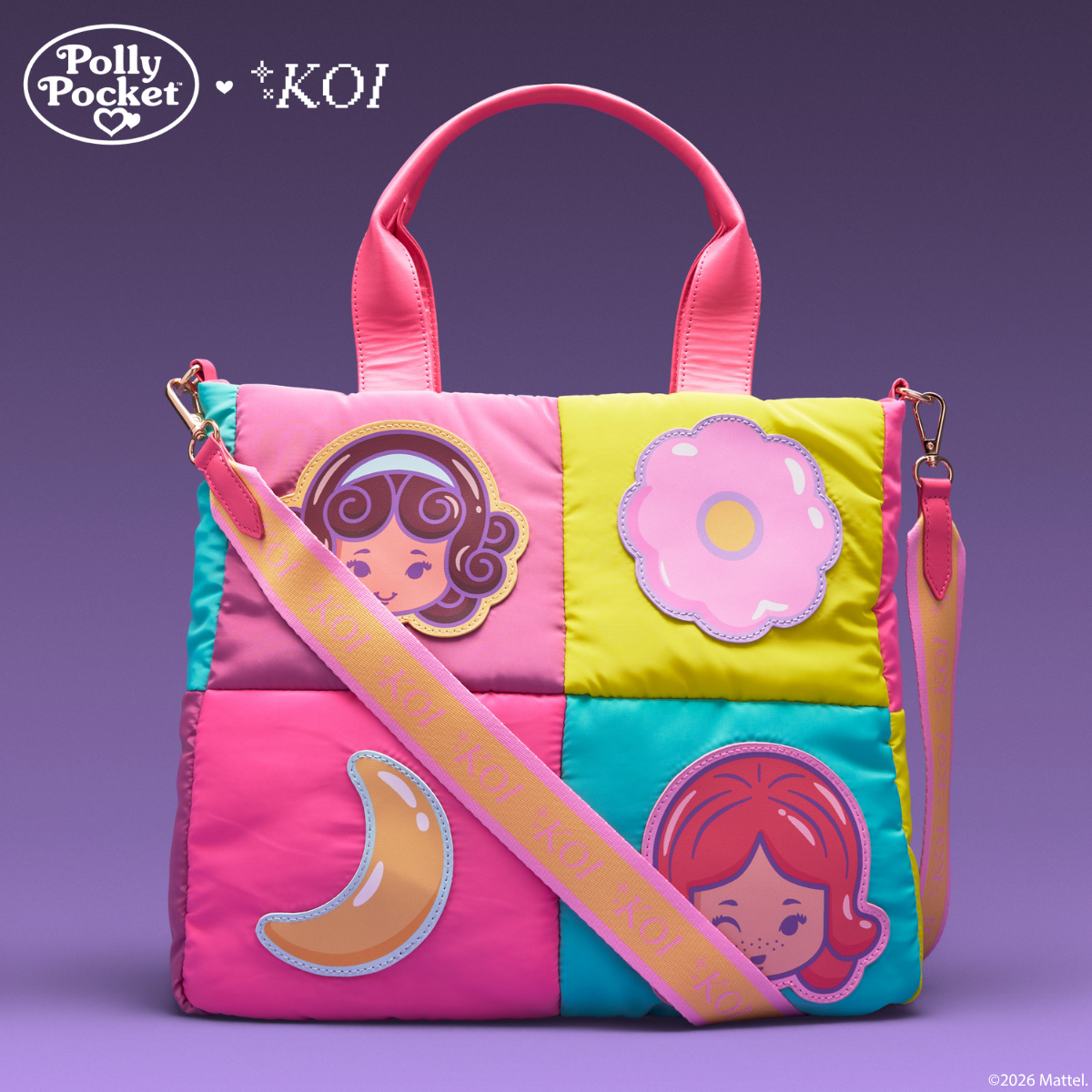 KOI Footwear - Polly Power Patchwork Tote Bag