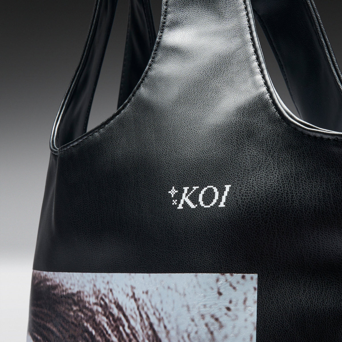 KOI Footwear - Unbothered Black Tote Bag