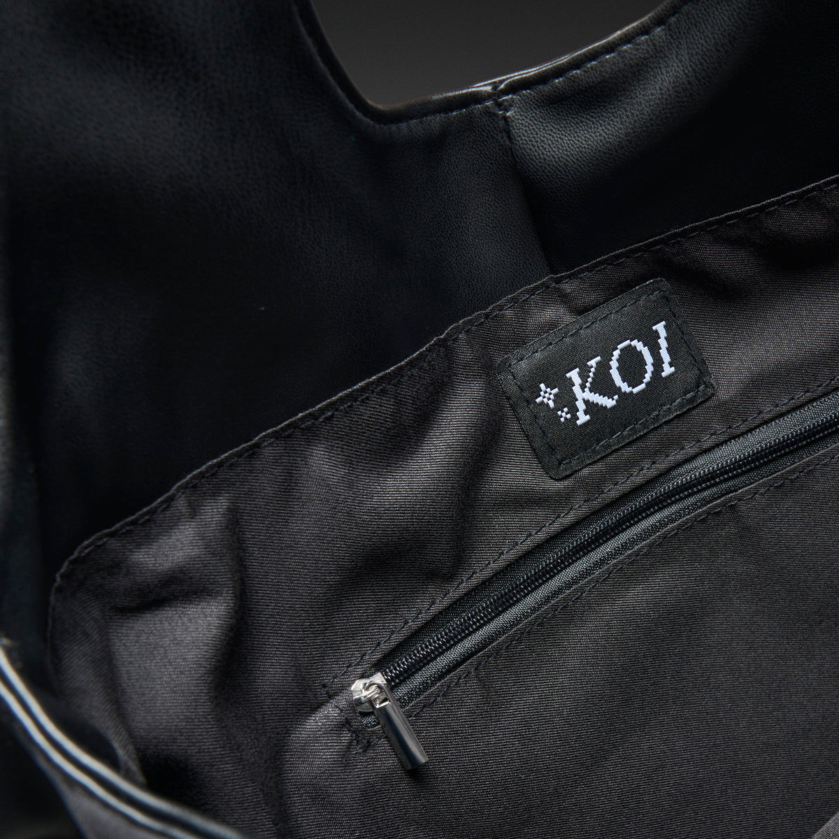 KOI Footwear - Unbothered Black Tote Bag