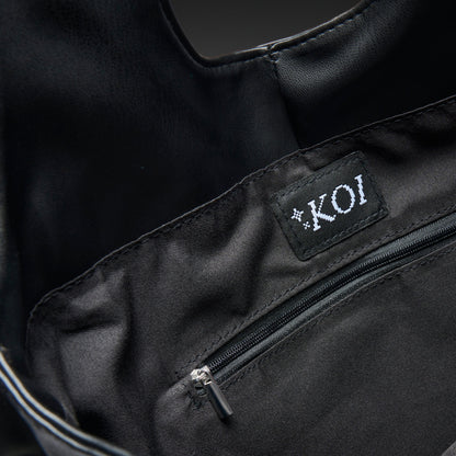 KOI Footwear - Unbothered Black Tote Bag