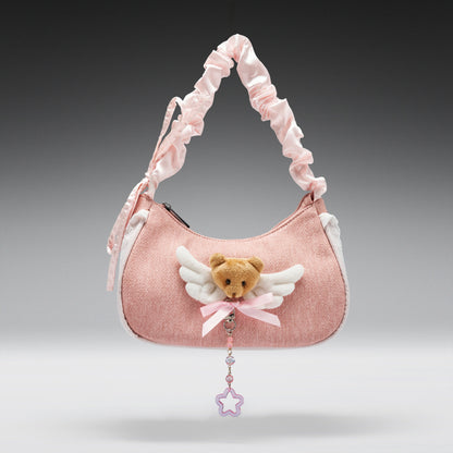 KOI Footwear - Snuggle Bear Pink Shoulder Bag