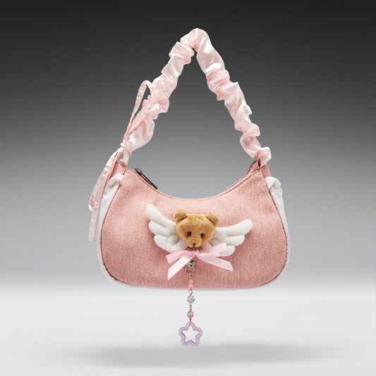 KOI Footwear - Snuggle Bear Pink Shoulder Bag