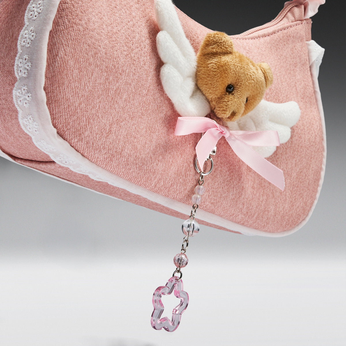 KOI Footwear - Snuggle Bear Pink Shoulder Bag