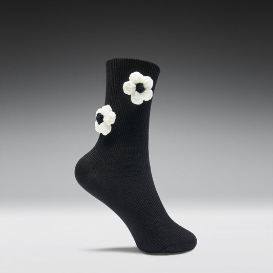 KOI Footwear - Wildflower Black Socks