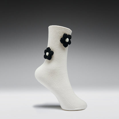 KOI Footwear - Wildflower White Socks