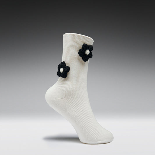 KOI Footwear - Wildflower White Socks