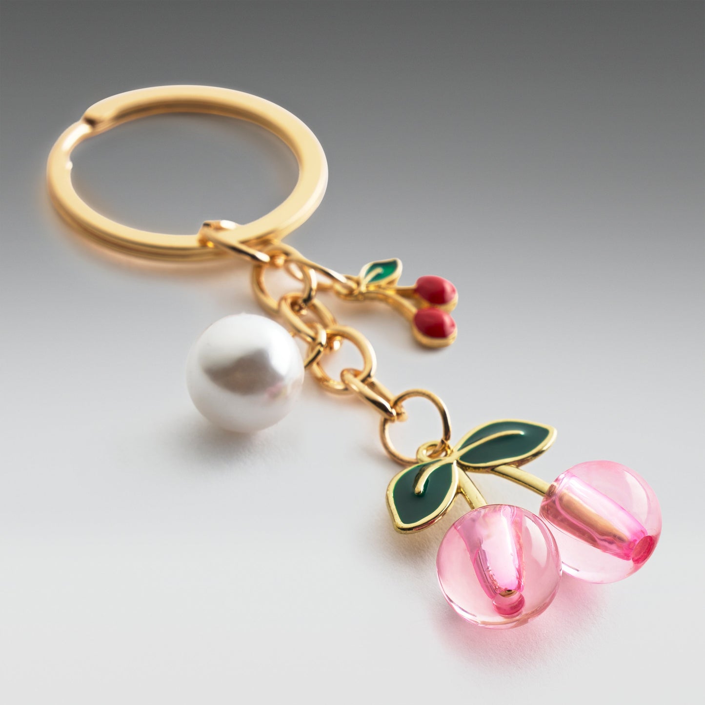 KOI Footwear - Double Cherries Keychain