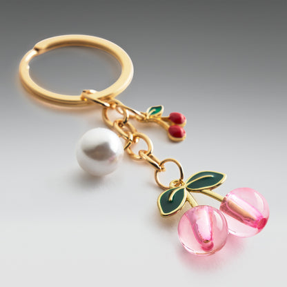 KOI Footwear - Double Cherries Keychain