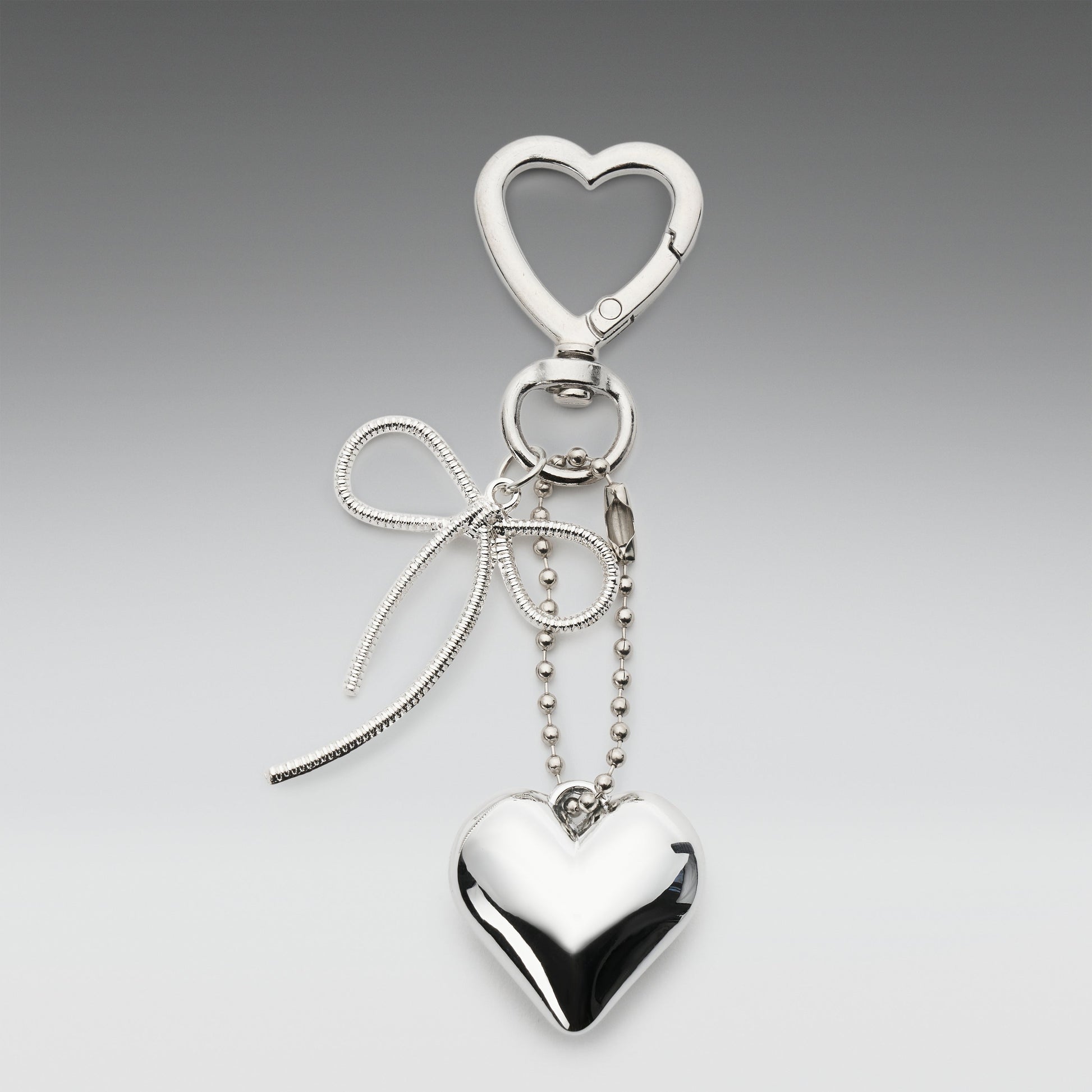 KOI Footwear - Glass Heart Keychain