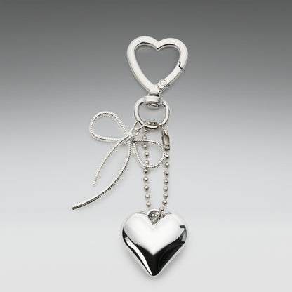 KOI Footwear - Glass Heart Keychain