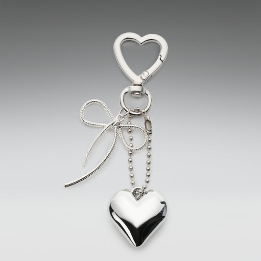 KOI Footwear - Glass Heart Keychain