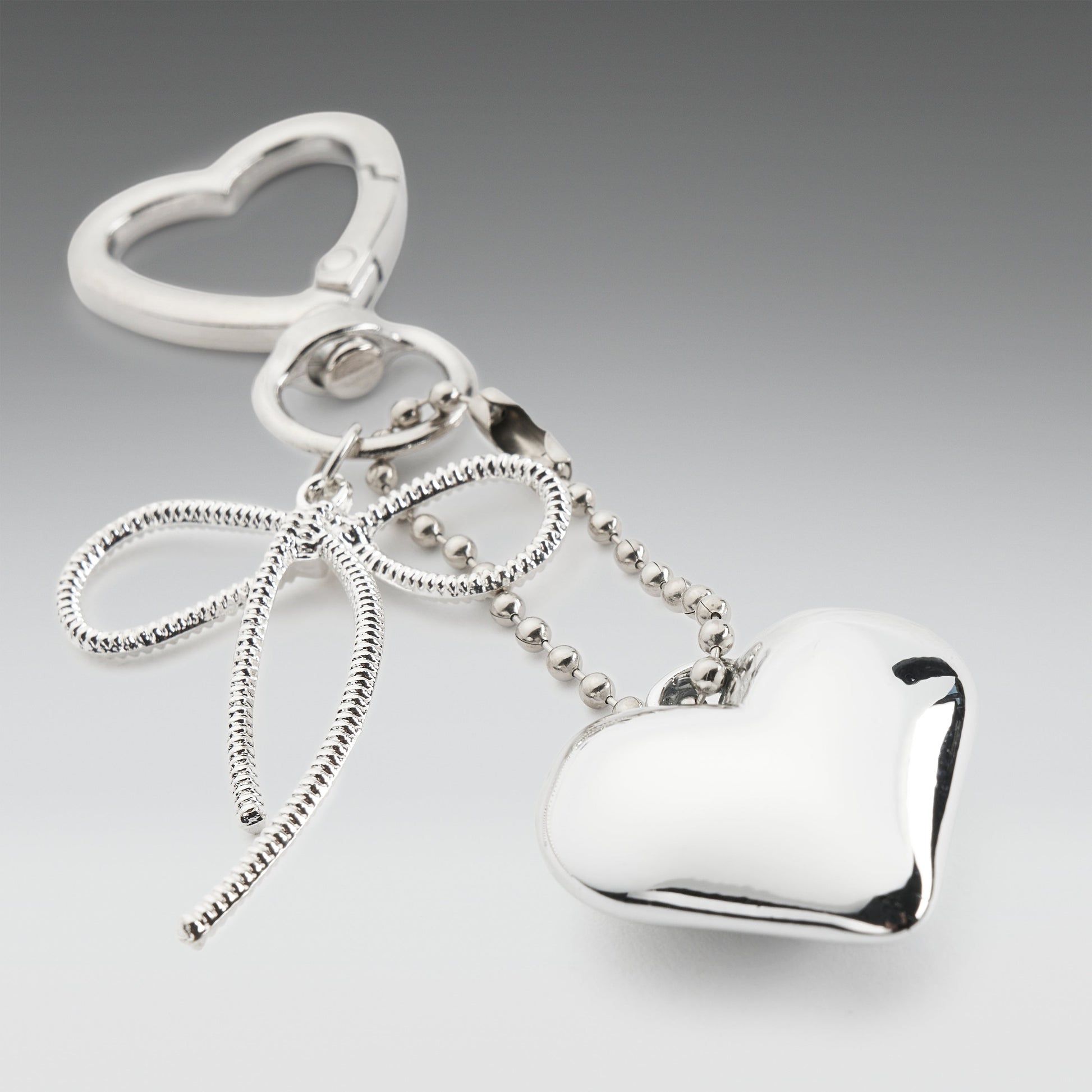 KOI Footwear - Glass Heart Keychain