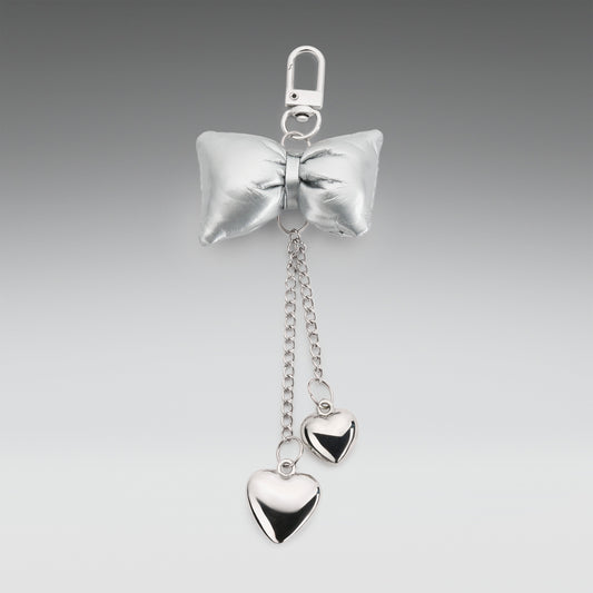 KOI Footwear - Muse Silver Bow Keychain