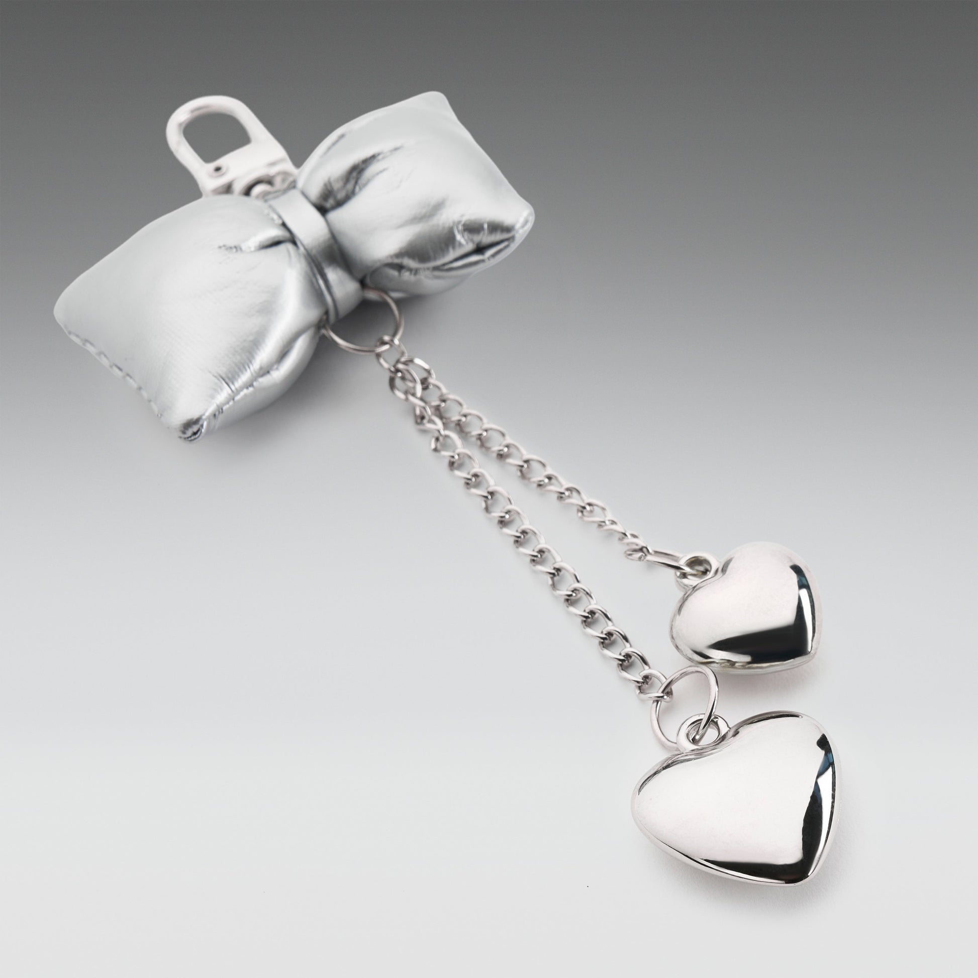 KOI Footwear - Muse Silver Bow Keychain