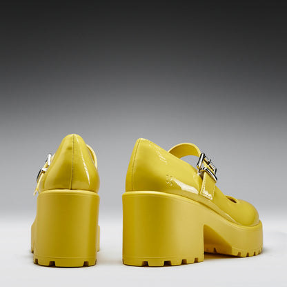 KOI Footwear - Tira Mary Jane Shoes 'Sunshine Yellow Edition'