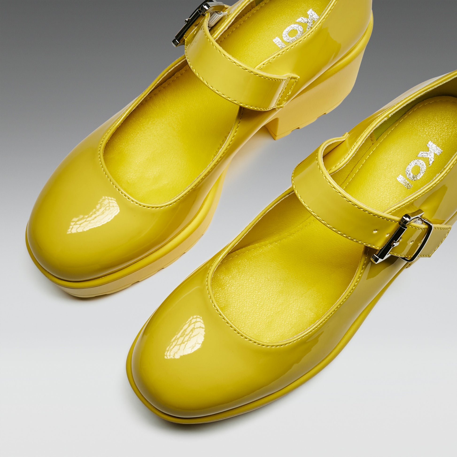 KOI Footwear - Tira Mary Jane Shoes 'Sunshine Yellow Edition'
