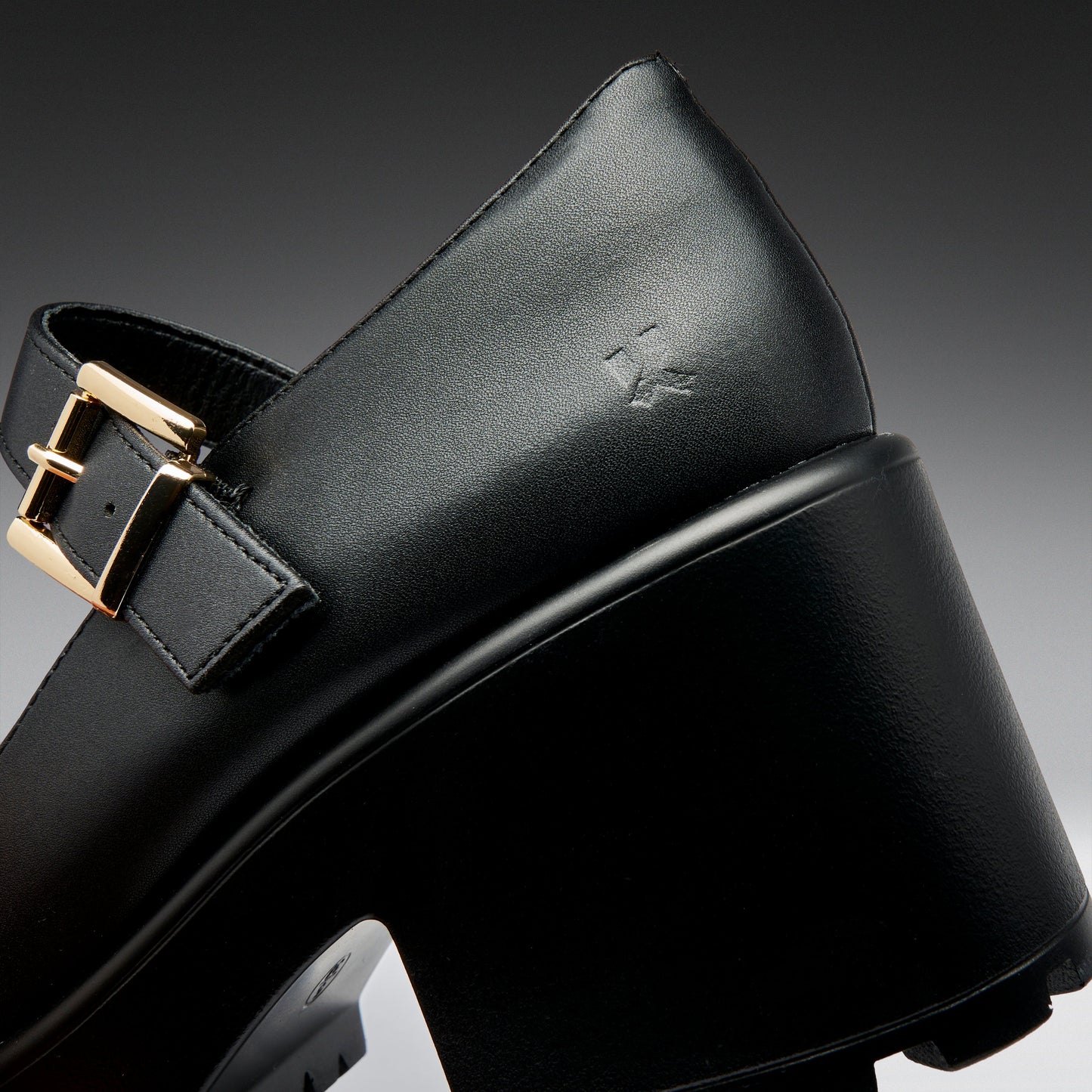 KOI Footwear - Black Chunky Platform Mary Jane Shoes