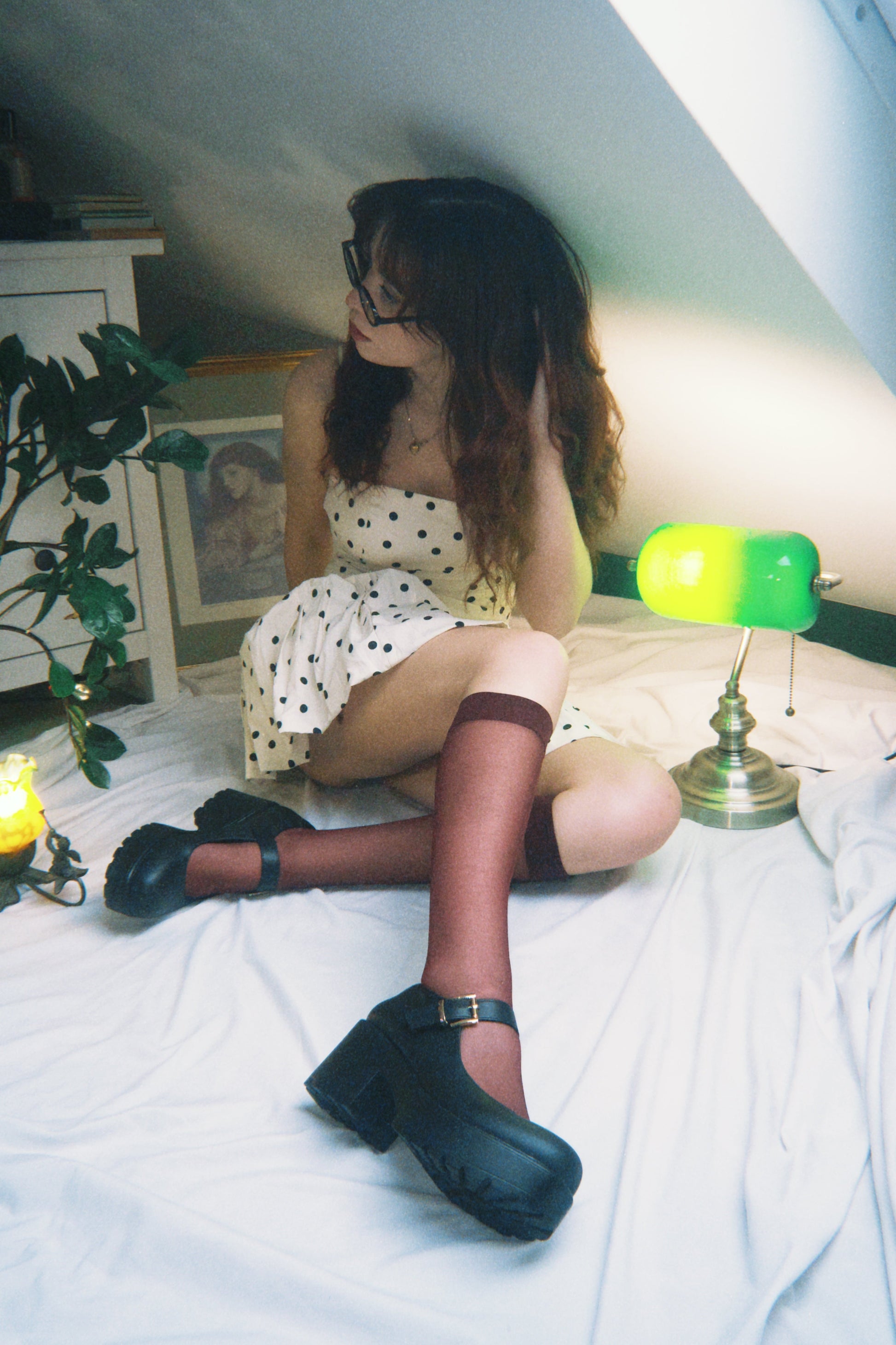 KOI Footwear - Black Chunky Platform Mary Jane Shoes