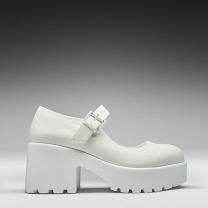 KOI Footwear - Tira Mary Jane Shoes 'White Washout Edition'